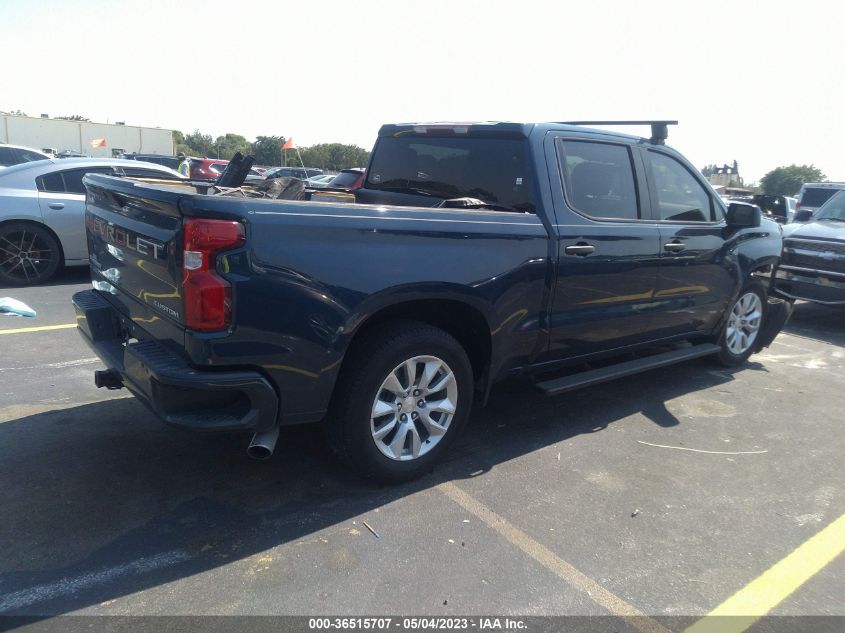 2020 CHEVROLET SILVERADO 1500 CUSTOM - 3GCPWBEH2LG132796