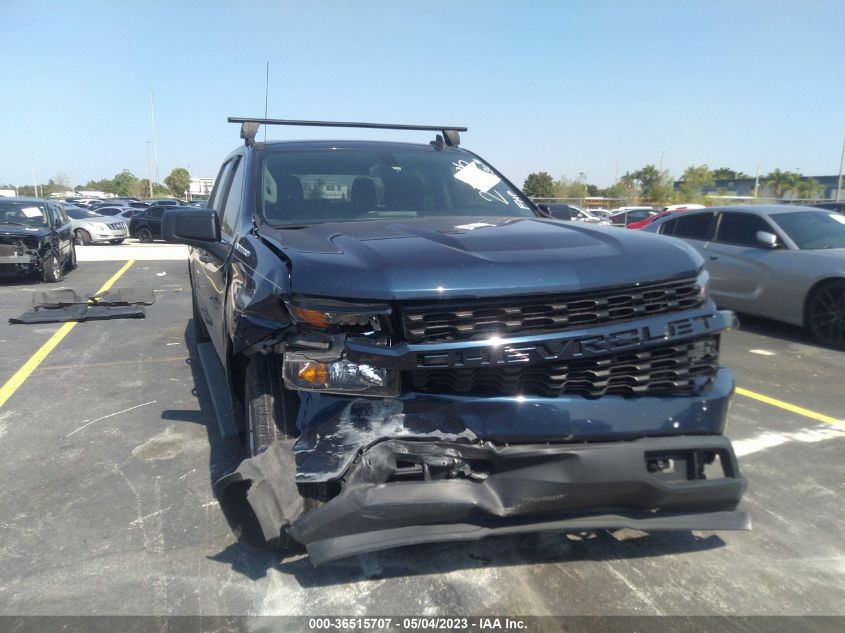 2020 CHEVROLET SILVERADO 1500 CUSTOM - 3GCPWBEH2LG132796