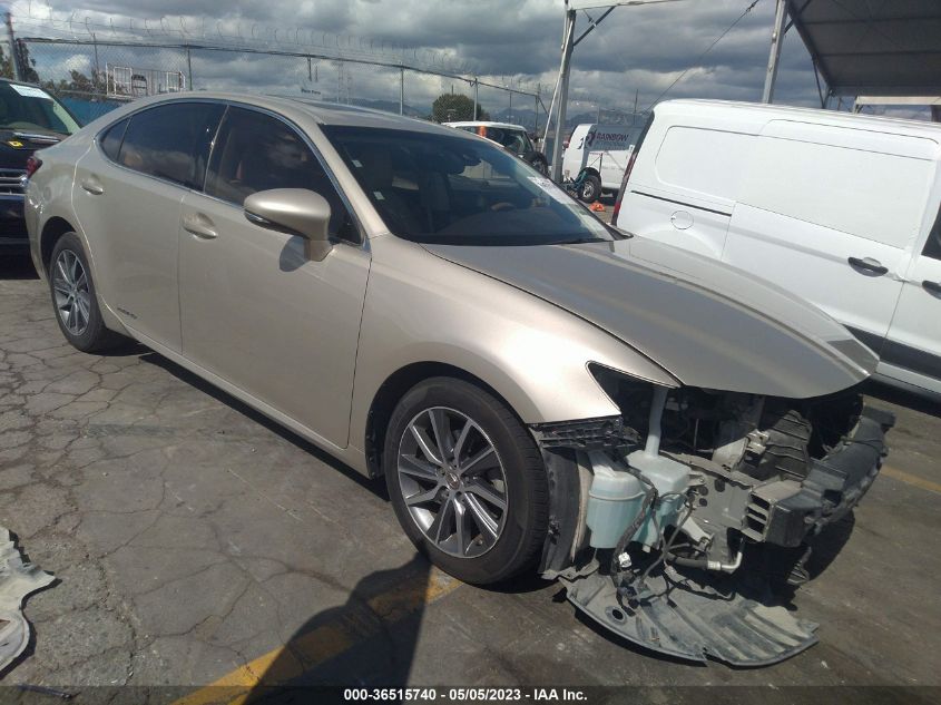2016 LEXUS ES 300H HYBRID - JTHBW1GG8G2109724