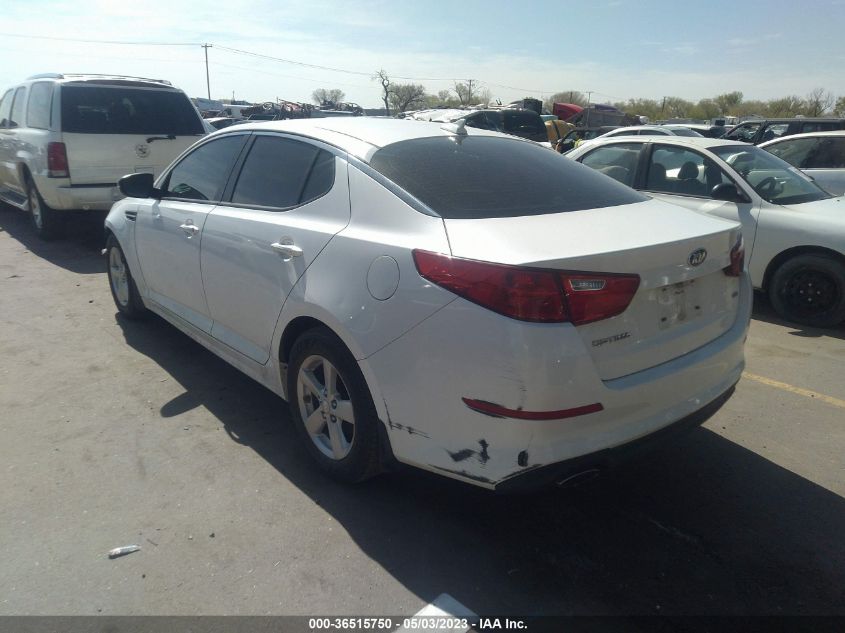 2015 KIA OPTIMA LX - KNAGM4A78F5611909