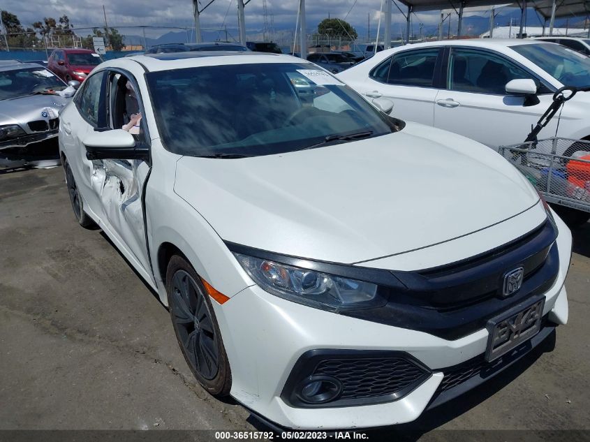 2018 HONDA CIVIC HATCHBACK EX - SHHFK7H53JU404182