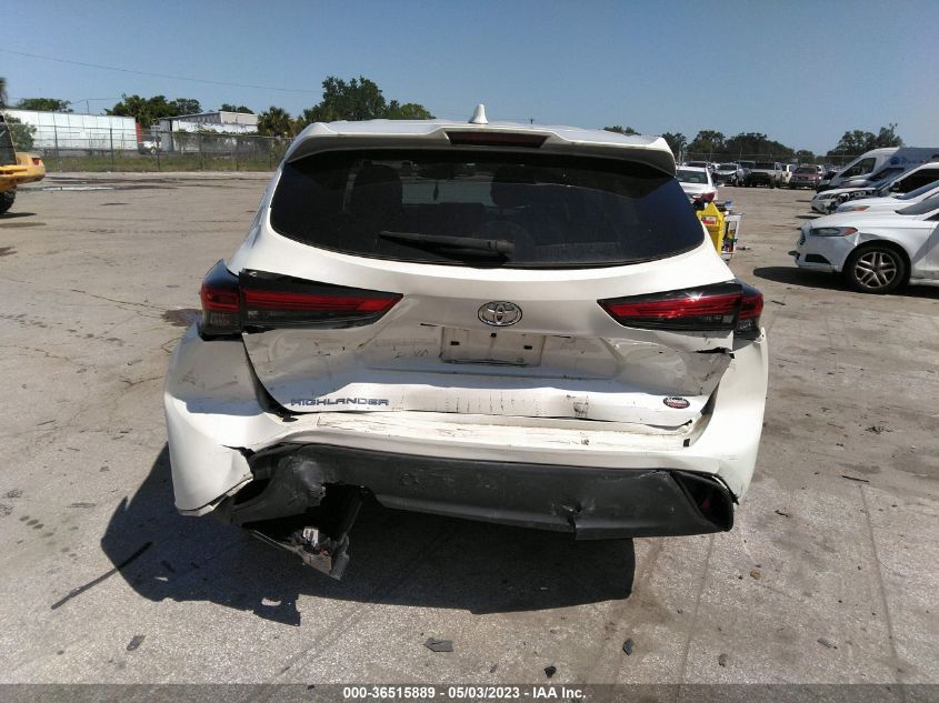 2020 TOYOTA HIGHLANDER L - 5TDCZRAH0LS509163