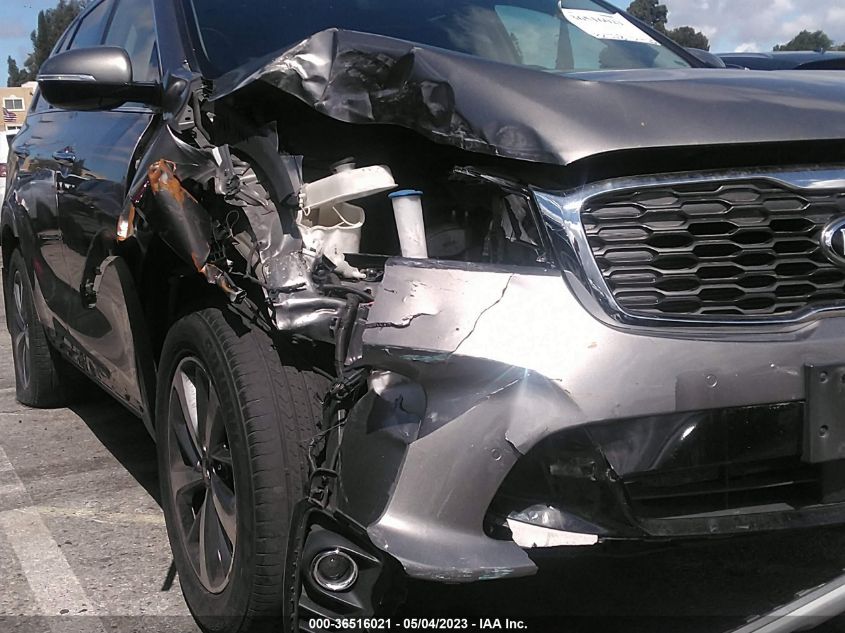 2019 KIA SORENTO EX V6 - 5XYPH4A58KG457516