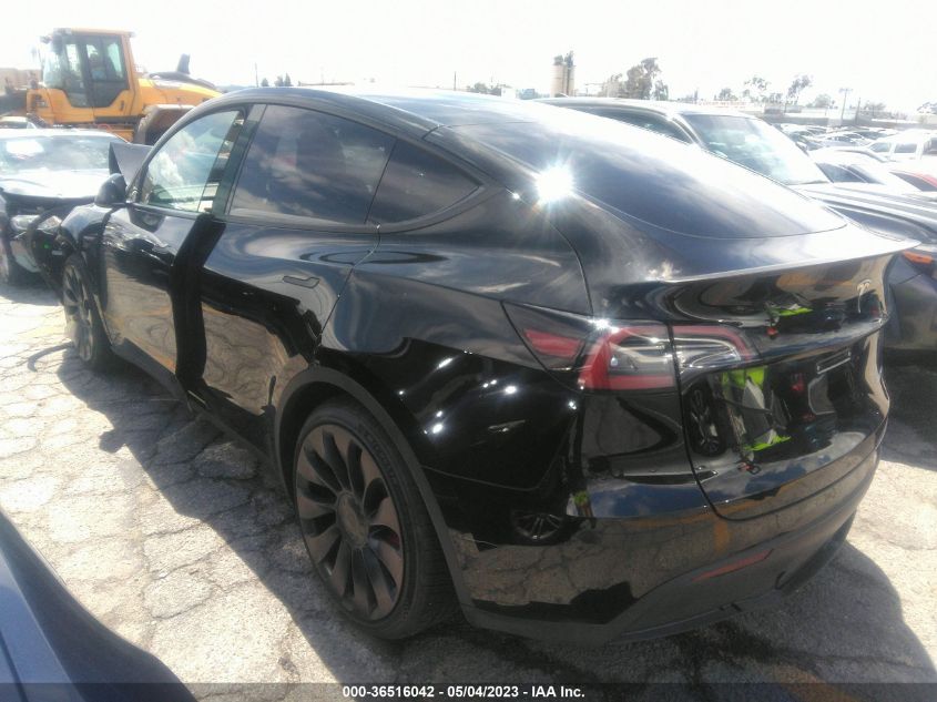 2022 TESLA MODEL Y PERFORMANCE - 7SAYGDEF2NF543946