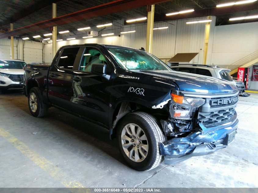 2022 CHEVROLET SILVERADO 1500 CUSTOM - 1GCPDBEK8NZ514674