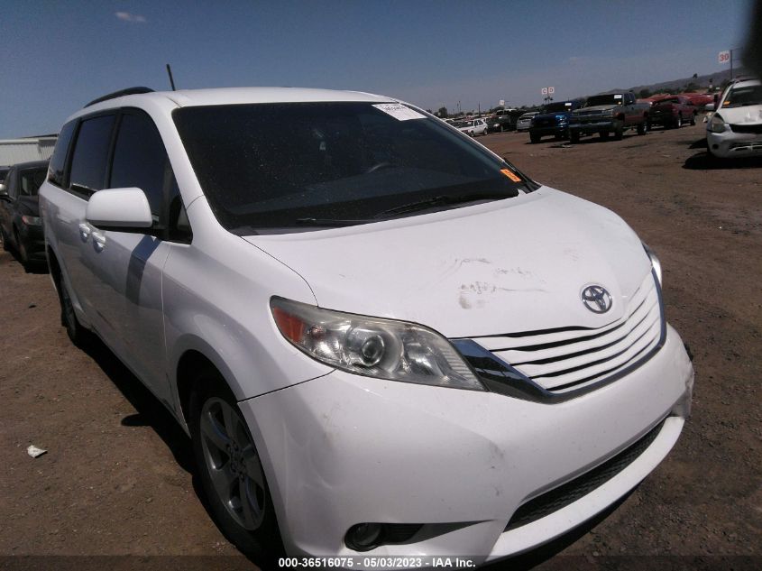 2017 TOYOTA SIENNA LE - 5TDKZ3DC5HS819874