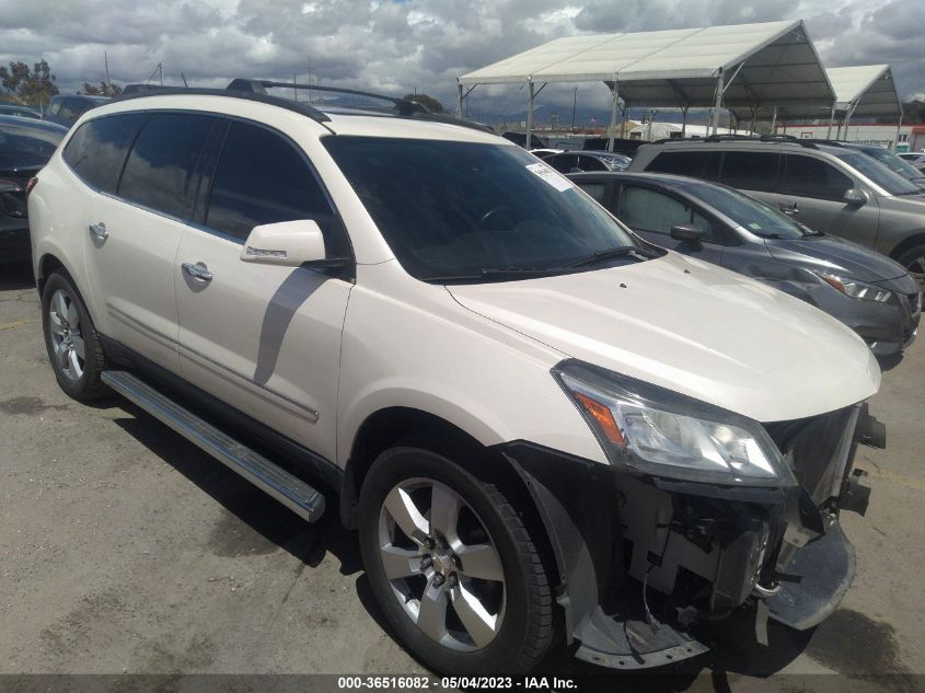 2015 CHEVROLET TRAVERSE LTZ - 1GNKRJKD9FJ241733