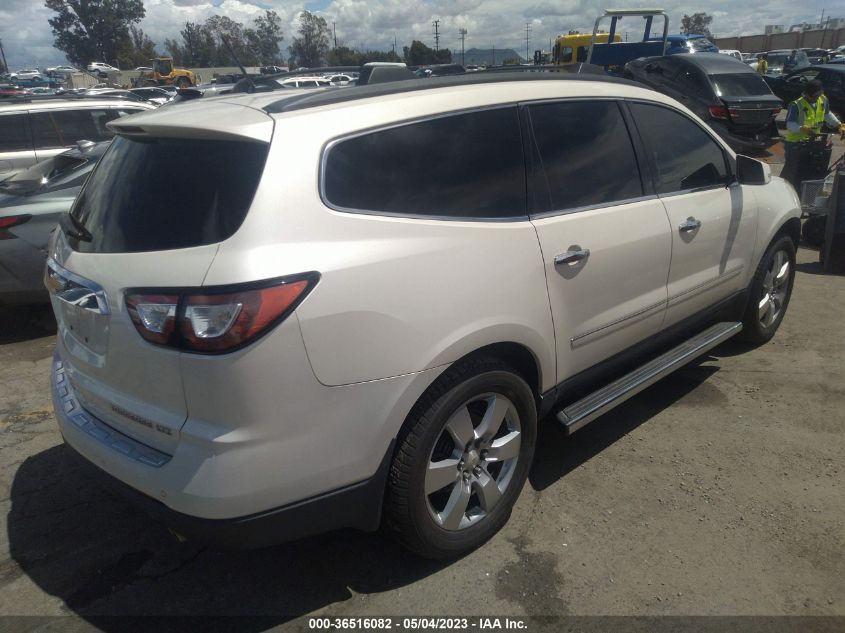 2015 CHEVROLET TRAVERSE LTZ - 1GNKRJKD9FJ241733