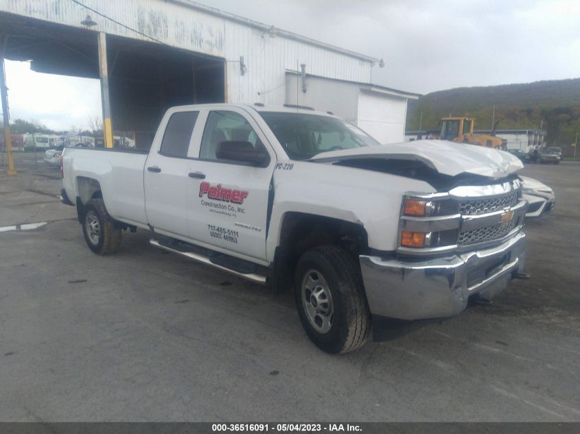 VIN 2GC2CREG5K1133273 Chevrolet Silverado 2500hd WORK TRUCK 2019