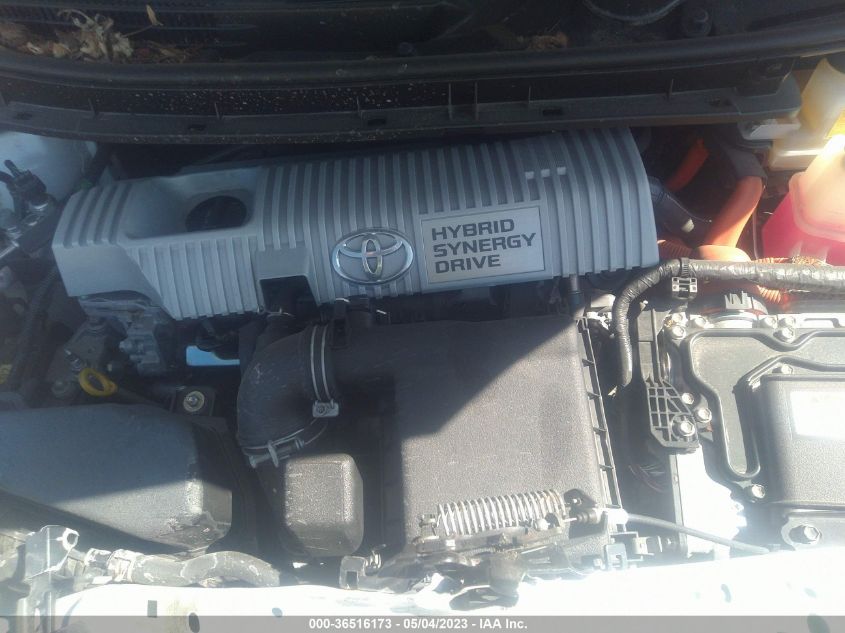 2013 TOYOTA PRIUS ONE/TWO/THREE/FOUR/FIVE - JTDKN3DU8D5560107