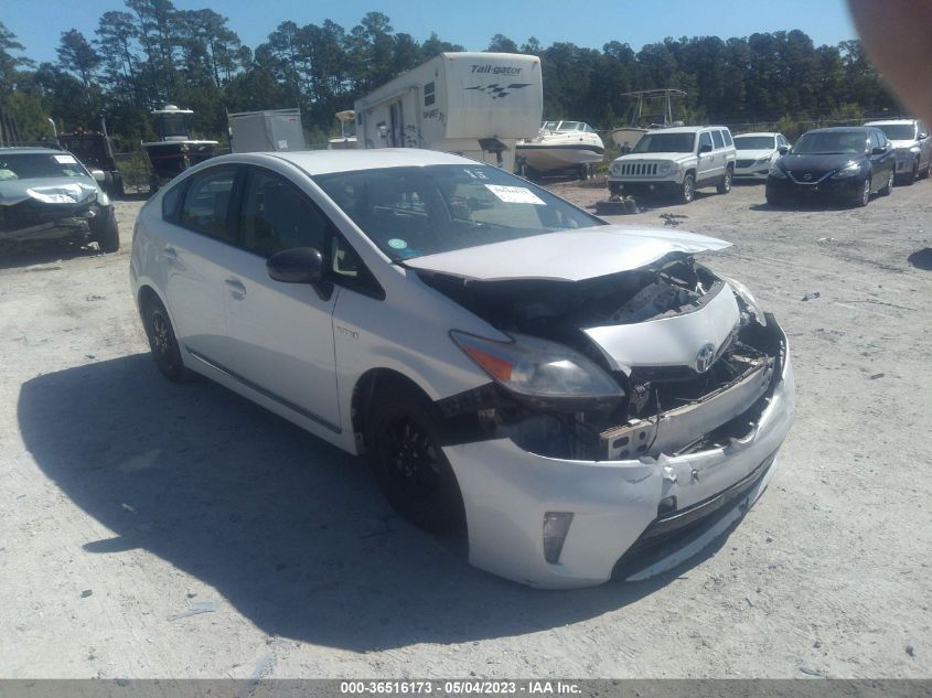 2013 TOYOTA PRIUS ONE/TWO/THREE/FOUR/FIVE - JTDKN3DU8D5560107