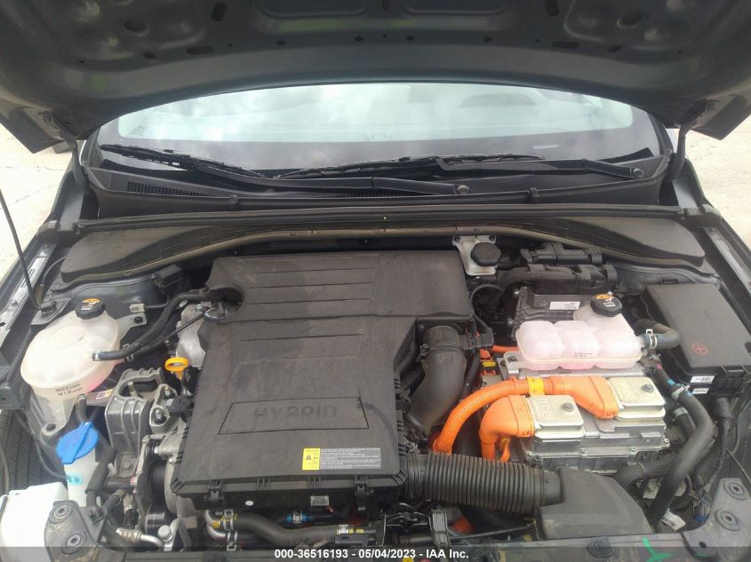 2020 HYUNDAI IONIQ HYBRID BLUE - KMHC65LC1LU234767