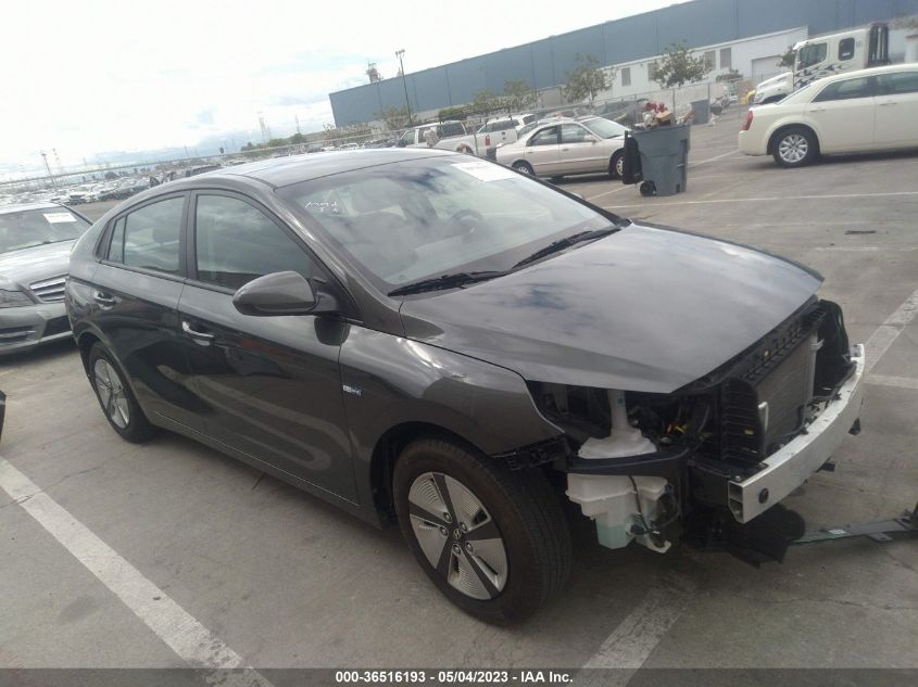 2020 HYUNDAI IONIQ HYBRID BLUE - KMHC65LC1LU234767