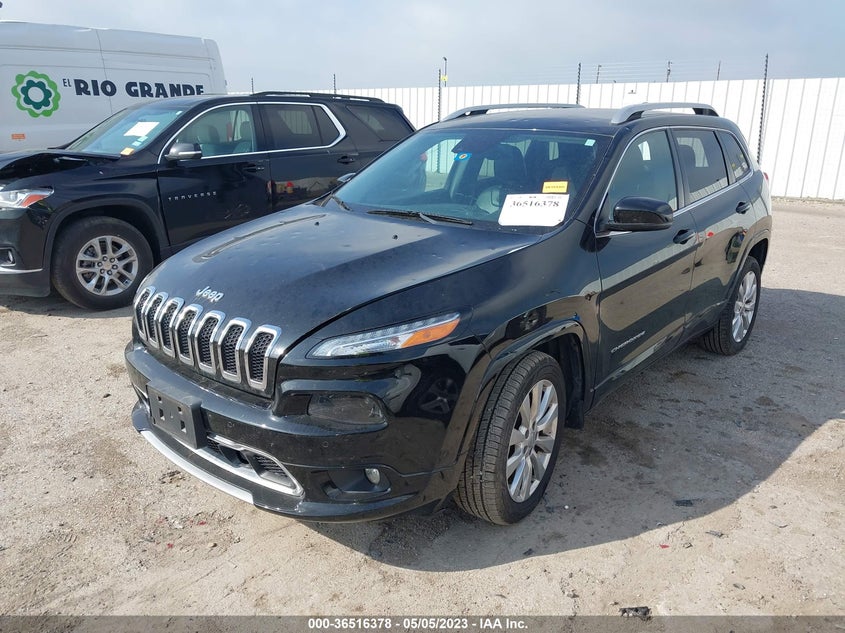 VIN 1C4PJLJS4HW514696 2017 JEEP CHEROKEE OVERLAND