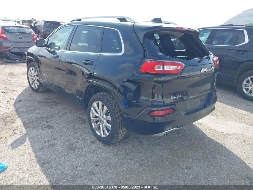 VIN 1C4PJLJS4HW514696 2017 JEEP CHEROKEE OVERLAND