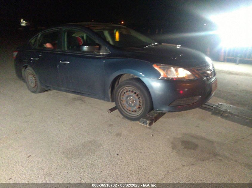 2013 NISSAN SENTRA S - 3N1AB7AP3DL666087