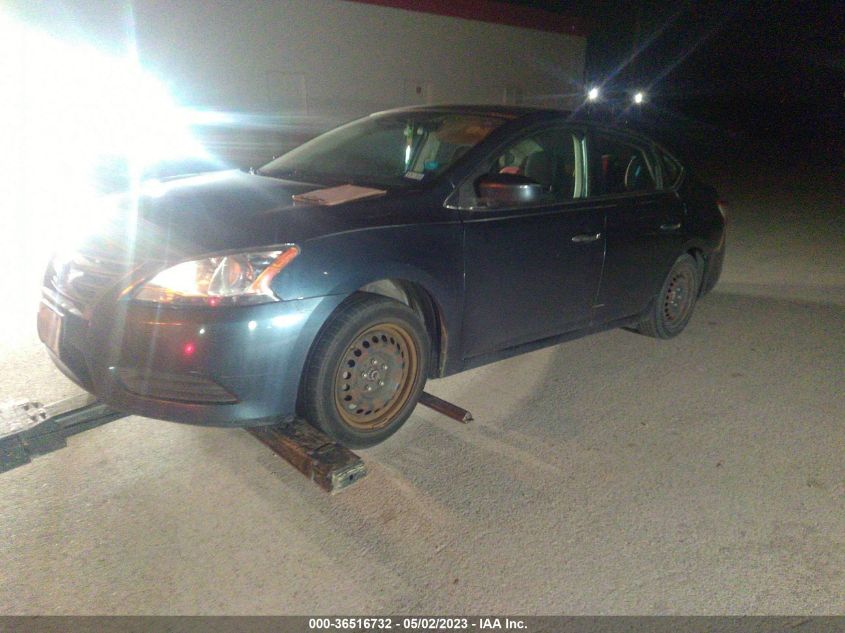 2013 NISSAN SENTRA S - 3N1AB7AP3DL666087