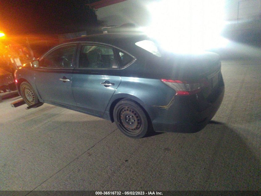 2013 NISSAN SENTRA S - 3N1AB7AP3DL666087