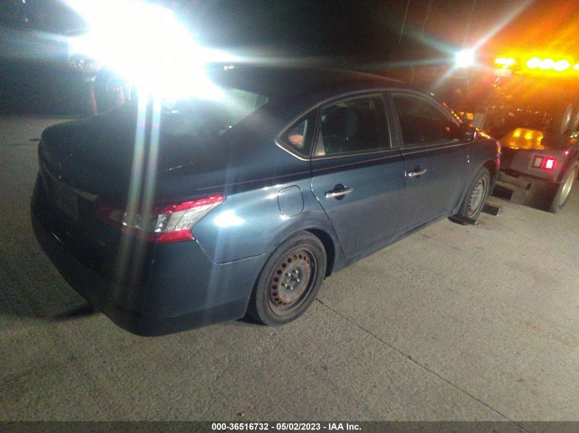 2013 NISSAN SENTRA S - 3N1AB7AP3DL666087