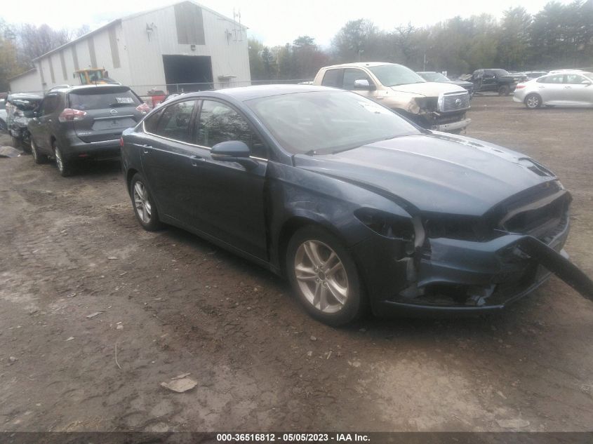 2018 FORD FUSION SE - 3FA6P0H77JR182486