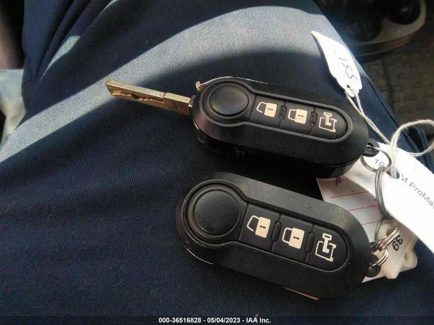 2019 RAM PROMASTER CARGO VAN - 3C6URVJG1KE551894