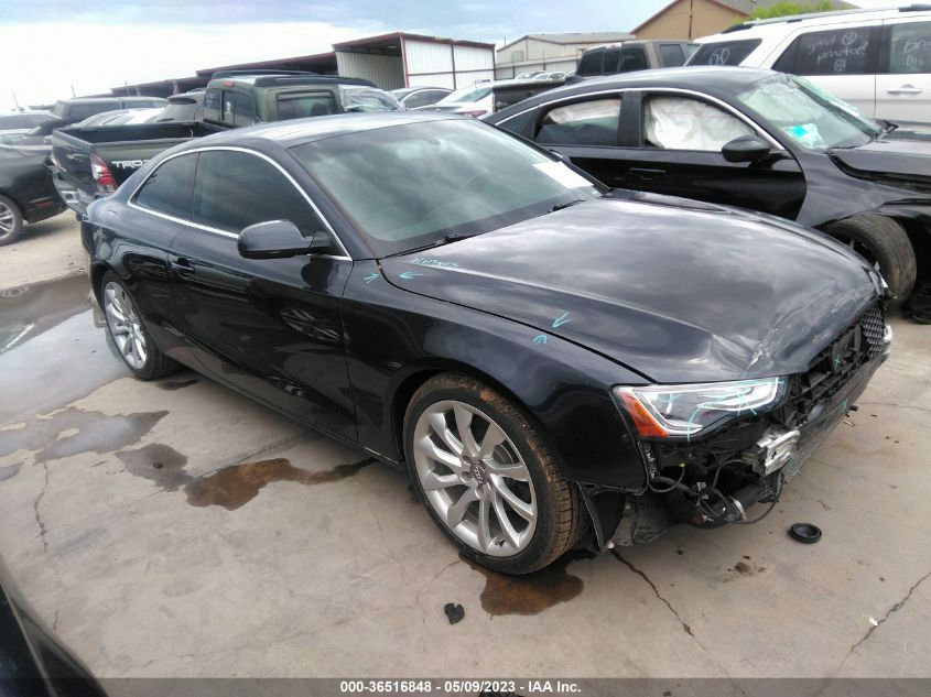 2013 AUDI A5 PREMIUM PLUS - WAULFAFR8DA071516