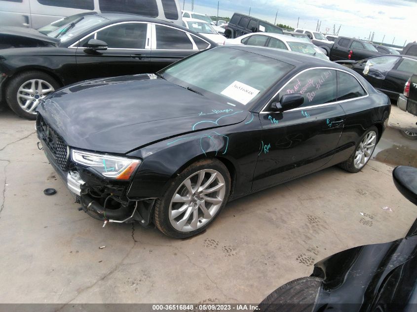 2013 AUDI A5 PREMIUM PLUS - WAULFAFR8DA071516