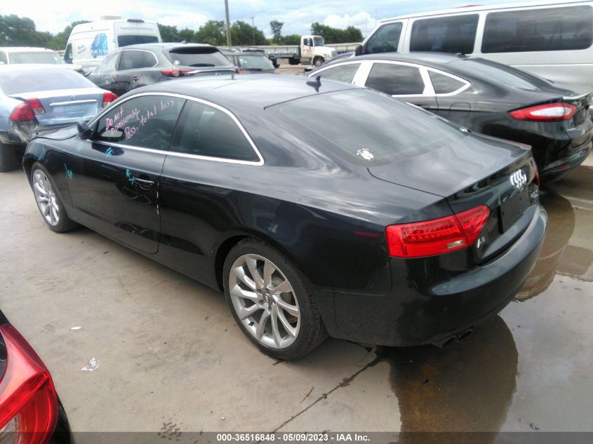 2013 AUDI A5 PREMIUM PLUS - WAULFAFR8DA071516