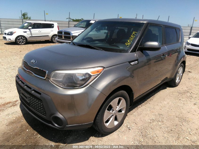 2016 KIA SOUL BASE - KNDJN2A22G7353441