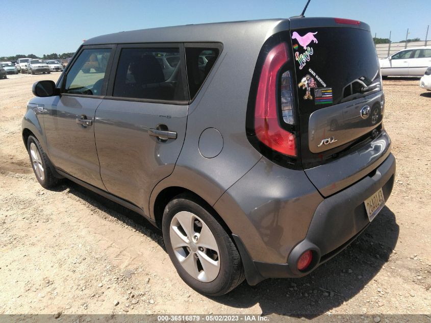 2016 KIA SOUL BASE - KNDJN2A22G7353441