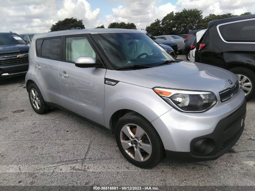 2018 KIA SOUL BASE - KNDJN2A21J7576786