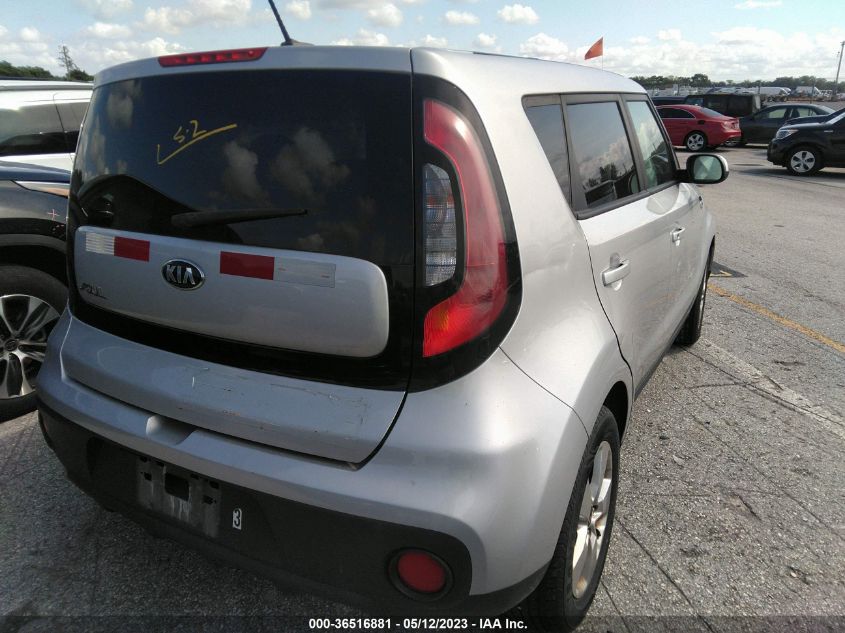 2018 KIA SOUL BASE - KNDJN2A21J7576786