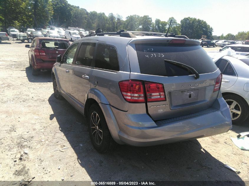 2017 DODGE JOURNEY SE - 3C4PDCAB1HT582130