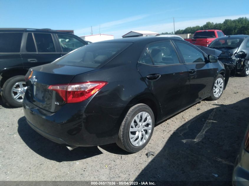 2018 TOYOTA COROLLA LE - 2T1BURHE7JC030587