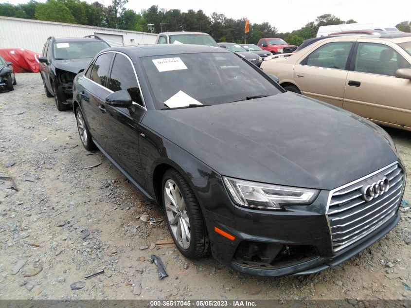 WAUENAF47KA00886  2019 AUDI A4