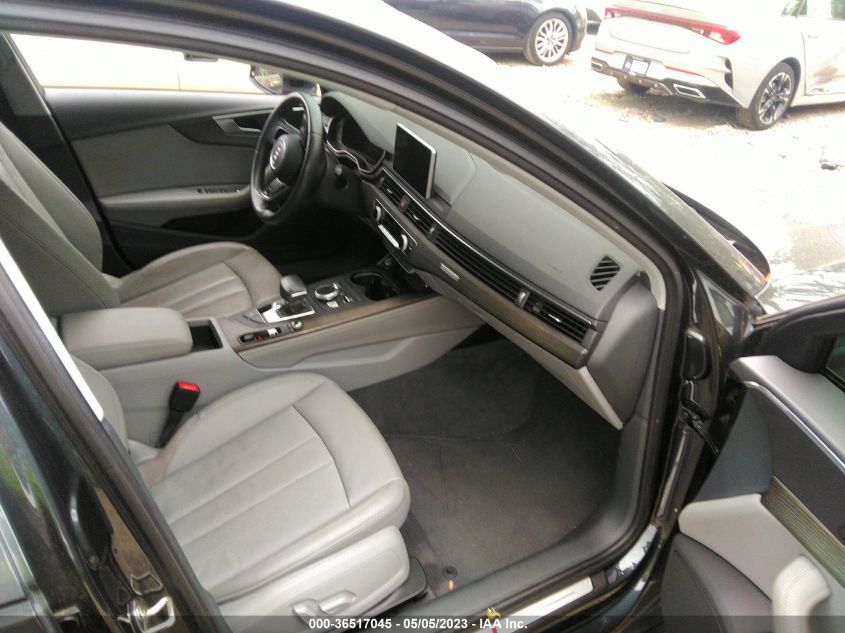 VIN WAUENAF47KA004886 2019 AUDI A4 PREMIUM PLUS