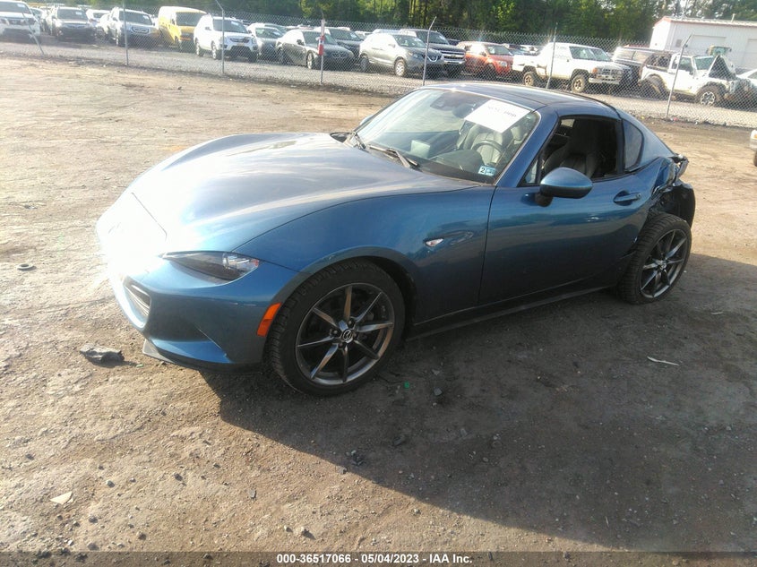 VIN JM1NDAM78K0304591 2019 MAZDA MX-5 MIATA RF GRAND TOURING