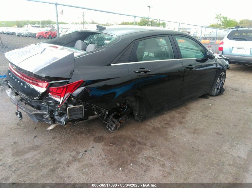 2021 HYUNDAI ELANTRA SEL - 5NPLN4AG0MH026088