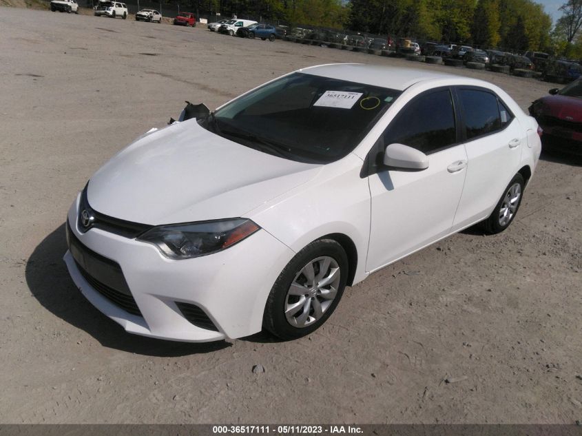 2015 TOYOTA COROLLA L/LE/S/S PLUS/LE PLUS - 2T1BURHE2FC394875