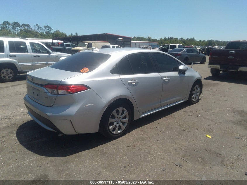 VIN JTDEPRAE6LJ043000 2020 TOYOTA COROLLA LE