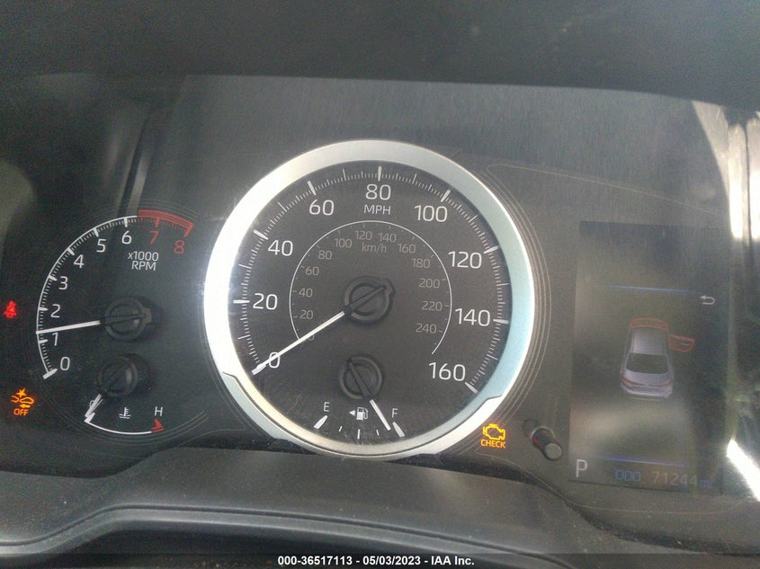VIN JTDEPRAE6LJ043000 2020 TOYOTA COROLLA LE