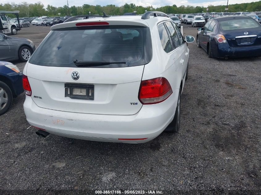 2013 VOLKSWAGEN JETTA SPORTWAGEN TDI W/SUNROOF - 3VWPL7AJ8DM673544