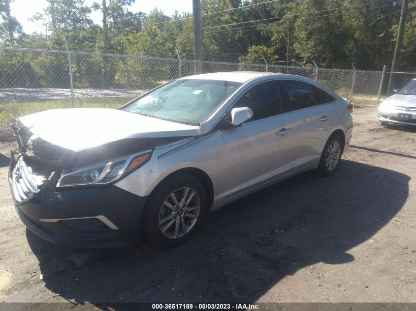 2017 HYUNDAI SONATA 2.4L - 5NPE24AF1HH474242