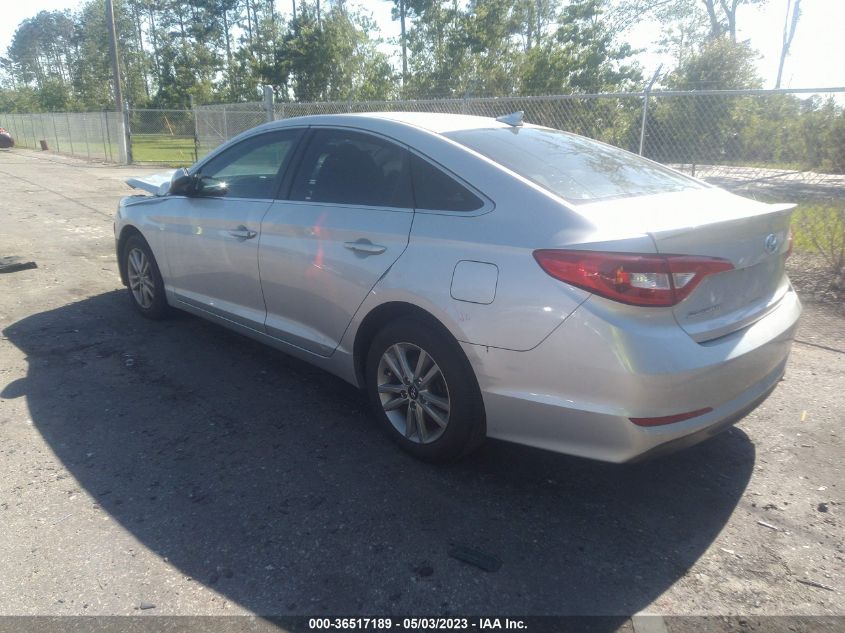 2017 HYUNDAI SONATA 2.4L - 5NPE24AF1HH474242