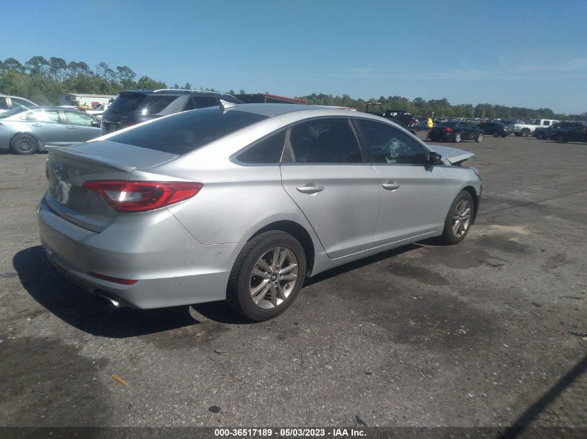 2017 HYUNDAI SONATA 2.4L - 5NPE24AF1HH474242