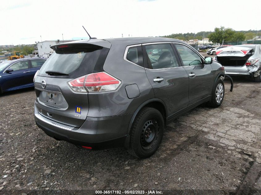 2015 NISSAN ROGUE S - KNMAT2MVXFP563425
