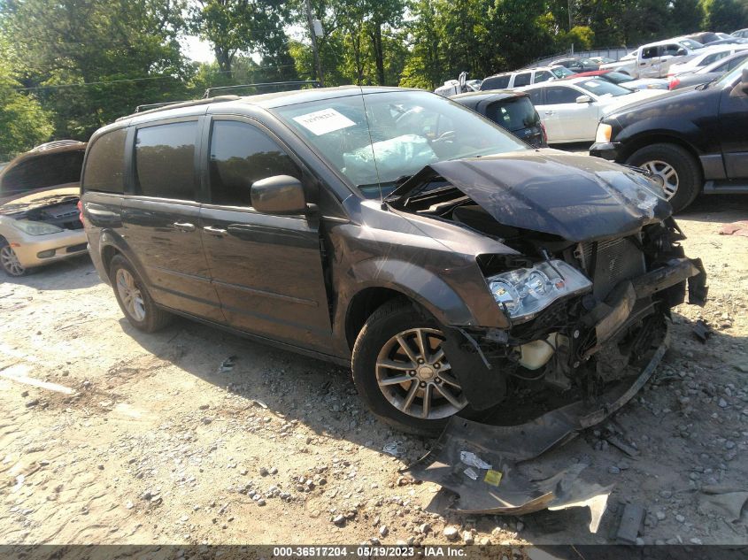 2016 DODGE GRAND CARAVAN SXT - 2C4RDGCG1GR384691