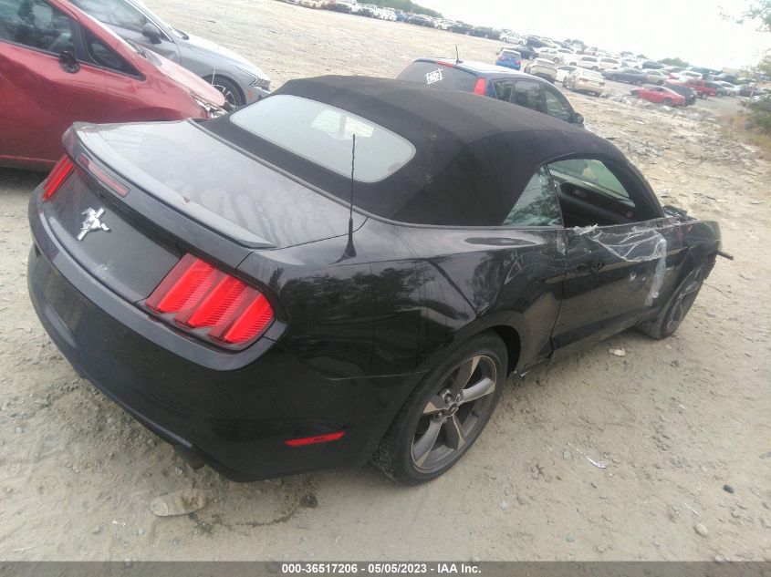2017 FORD MUSTANG V6 - 1FATP8EM4H5237078