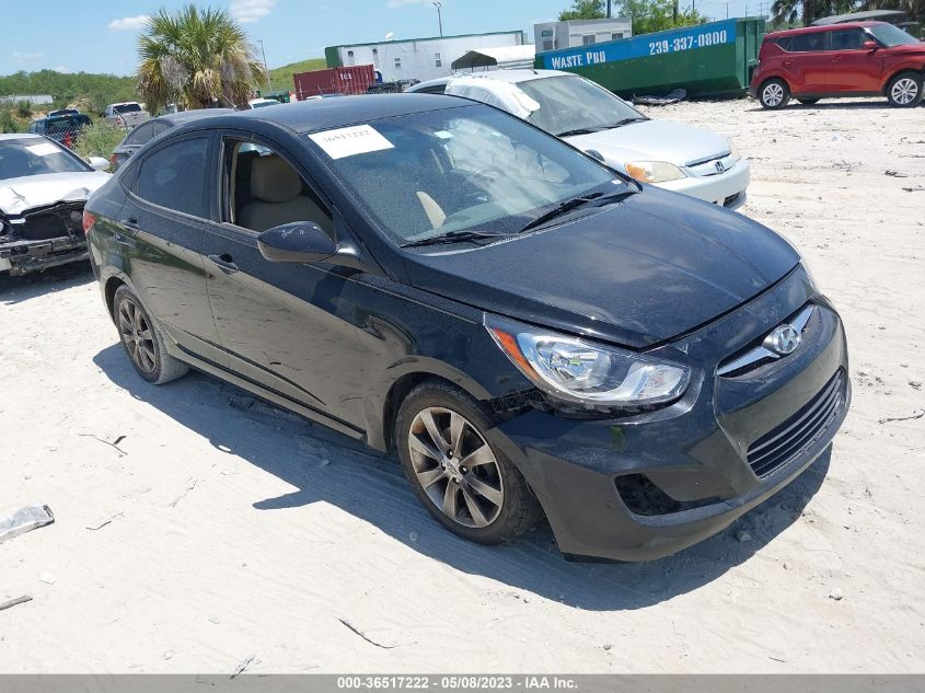 2013 HYUNDAI ACCENT GLS - KMHCU4AE6DU378014