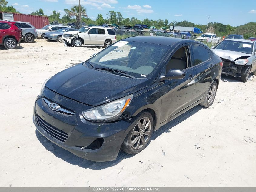 2013 HYUNDAI ACCENT GLS - KMHCU4AE6DU378014